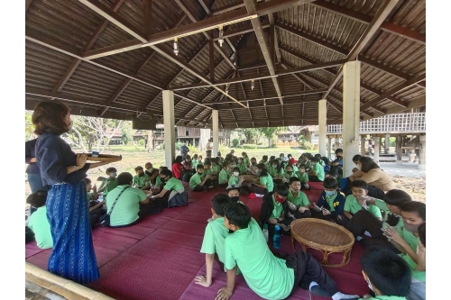 คณะครูและนักเรียนจากโรงเรียนต้นกล้า เข้าทัศนศึกษาและทำกิจกรรมศิลปวัฒนธรรม ณ พิพิธภัณฑ์เรือนโบราณล้านนา มช.  