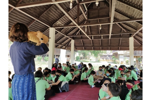 คณะครูและนักเรียนจากโรงเรียนต้นกล้า เข้าทัศนศึกษาและทำกิจกรรมศิลปวัฒนธรรม ณ พิพิธภัณฑ์เรือนโบราณล้านนา มช.  