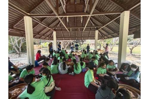 คณะครูและนักเรียนจากโรงเรียนต้นกล้า เข้าทัศนศึกษาและทำกิจกรรมศิลปวัฒนธรรม ณ พิพิธภัณฑ์เรือนโบราณล้านนา มช.  