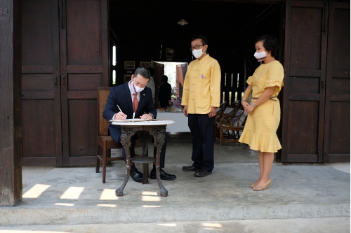 ร่วมต้อนรับอุปทูตรักษาการเอกอัครราชทูตสหรัฐอเมริกาประจำประเทศไทย และคณะ