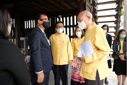 ร่วมต้อนรับอุปทูตรักษาการเอกอัครราชทูตสหรัฐอเมริกาประจำประเทศไทย และคณะ