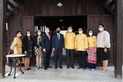 ร่วมต้อนรับอุปทูตรักษาการเอกอัครราชทูตสหรัฐอเมริกาประจำประเทศไทย และคณะ