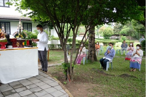 พิธีทำบุญคล้ายวันสถาปนาสำนักส่งเสริมศิลปวัฒนธรรม มหาวิทยาลัยเชียงใหม่