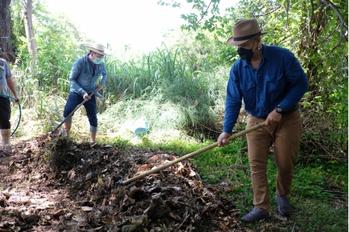 กิจกรรมพัฒนาหลุมปุ๋ยหมัก พิพิธภัณฑ์เรือนโบราณล้านนา สำนักส่งเสริมศิลปวัฒนธรรม มช.