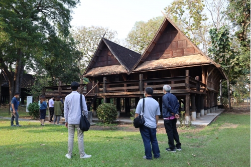 การประชุมคณะกรรมการตรวจรับพัสดุและผู้ควบคุมงาน งานจ้างปรับปรุงซ่อมแซมเรือนกาแล (พญาวงศ์) ครั้งที่ 2