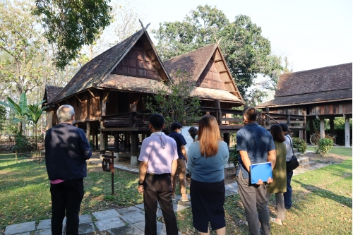 การประชุมคณะกรรมการตรวจรับพัสดุและผู้ควบคุมงาน งานจ้างปรับปรุงซ่อมแซมเรือนกาแล (พญาวงศ์) ครั้งที่ 2