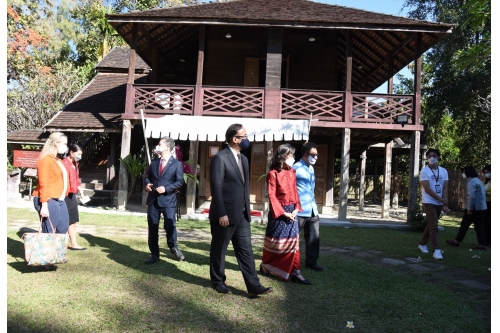 พิธีปิดโครงการ The U.S. Ambassadors Fund for Cultural Preservation (AFCP) 2019 “Conservation of Traditional Lanna Architecture in Chiang Mai”