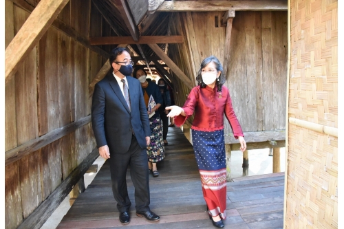 พิธีปิดโครงการ The U.S. Ambassadors Fund for Cultural Preservation (AFCP) 2019 “Conservation of Traditional Lanna Architecture in Chiang Mai”