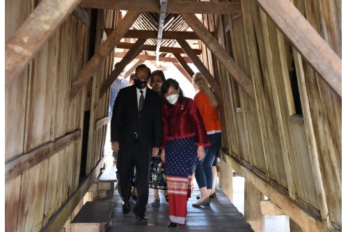 พิธีปิดโครงการ The U.S. Ambassadors Fund for Cultural Preservation (AFCP) 2019 “Conservation of Traditional Lanna Architecture in Chiang Mai”