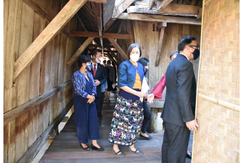 พิธีปิดโครงการ The U.S. Ambassadors Fund for Cultural Preservation (AFCP) 2019 “Conservation of Traditional Lanna Architecture in Chiang Mai”