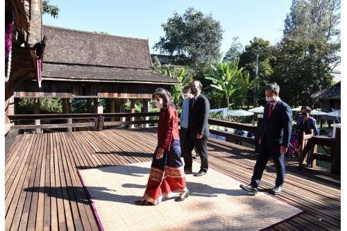 พิธีปิดโครงการ The U.S. Ambassadors Fund for Cultural Preservation (AFCP) 2019 “Conservation of Traditional Lanna Architecture in Chiang Mai”