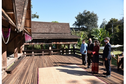 พิธีปิดโครงการ The U.S. Ambassadors Fund for Cultural Preservation (AFCP) 2019 “Conservation of Traditional Lanna Architecture in Chiang Mai”