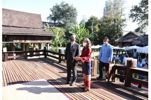 พิธีปิดโครงการ The U.S. Ambassadors Fund for Cultural Preservation (AFCP) 2019 “Conservation of Traditional Lanna Architecture in Chiang Mai”