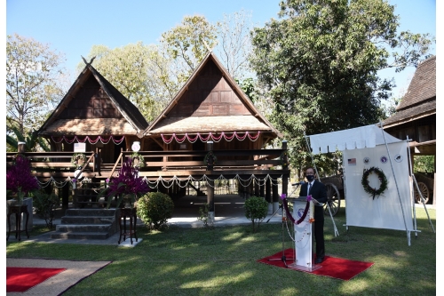 พิธีปิดโครงการ The U.S. Ambassadors Fund for Cultural Preservation (AFCP) 2019 “Conservation of Traditional Lanna Architecture in Chiang Mai”