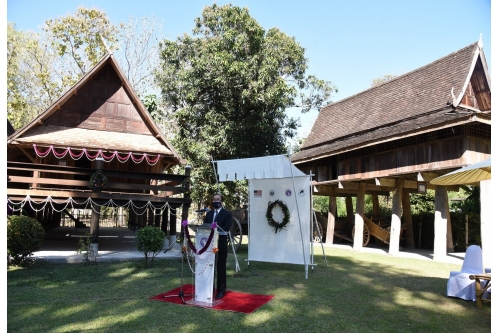 พิธีปิดโครงการ The U.S. Ambassadors Fund for Cultural Preservation (AFCP) 2019 “Conservation of Traditional Lanna Architecture in Chiang Mai”