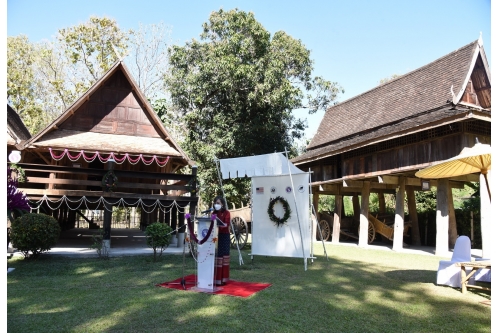 พิธีปิดโครงการ The U.S. Ambassadors Fund for Cultural Preservation (AFCP) 2019 “Conservation of Traditional Lanna Architecture in Chiang Mai”