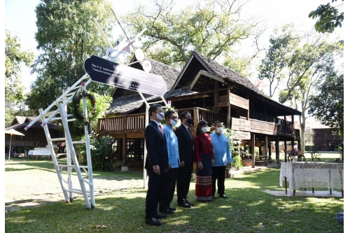 พิธีปิดโครงการ The U.S. Ambassadors Fund for Cultural Preservation (AFCP) 2019 “Conservation of Traditional Lanna Architecture in Chiang Mai”