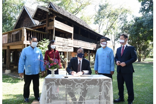 พิธีปิดโครงการ The U.S. Ambassadors Fund for Cultural Preservation (AFCP) 2019 “Conservation of Traditional Lanna Architecture in Chiang Mai”