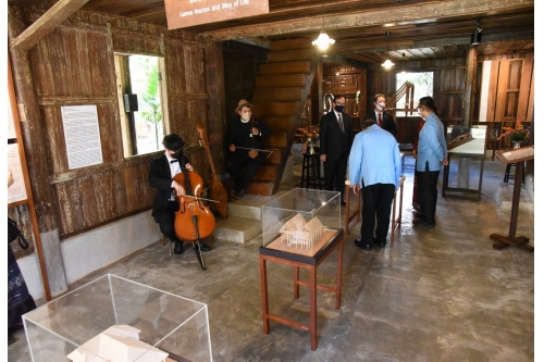 พิธีปิดโครงการ The U.S. Ambassadors Fund for Cultural Preservation (AFCP) 2019 “Conservation of Traditional Lanna Architecture in Chiang Mai”