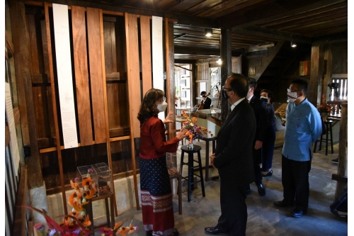 พิธีปิดโครงการ The U.S. Ambassadors Fund for Cultural Preservation (AFCP) 2019 “Conservation of Traditional Lanna Architecture in Chiang Mai”