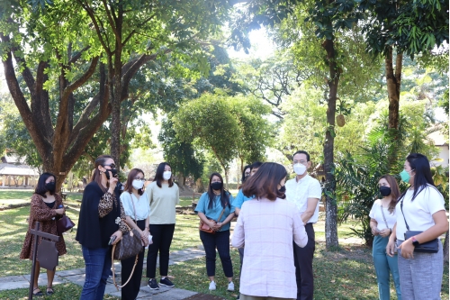 สำนักวิเทศสัมพันธ์และเครือข่ายอาเซียน มหาวิทยาลัยราชภัฏบ้านสมเด็จเจ้าพระยา เข้าเยี่ยมชมพิพิธภัณฑ์เรือนโบราณล้านนา มช.