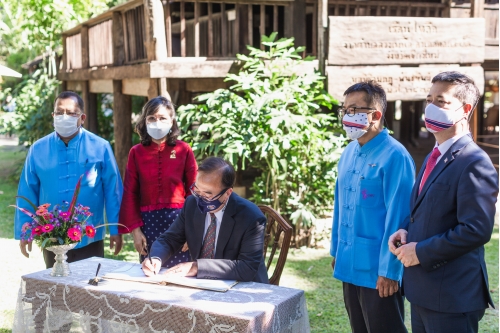 พิธีปิดโครงการ The U.S. Ambassadors Fund for Cultural Preservation (AFCP) 2019 “Conservation of Traditional Lanna Architecture in Chiang Mai”