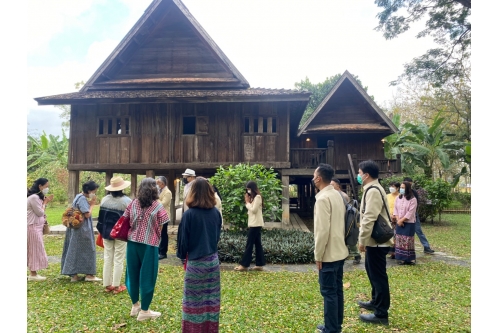 ต้อนรับคณะกรรมคณะกรรมาธิการการศาสนา ศิลปะเเละวัฒนธรรม สภาผู้แทนราษฎร 