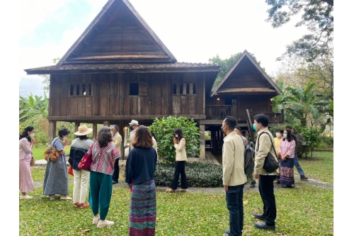 ต้อนรับคณะกรรมคณะกรรมาธิการการศาสนา ศิลปะเเละวัฒนธรรม สภาผู้แทนราษฎร