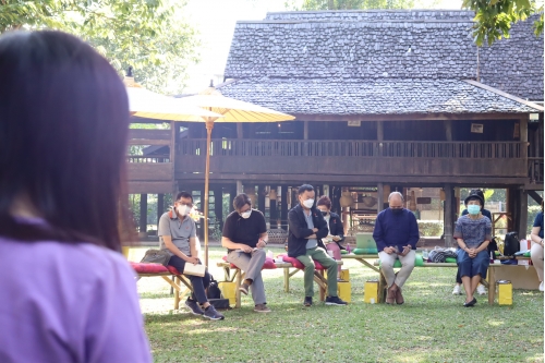 ร่วมต้อนรับคณะผู้บริหารมหาวิทยาลัยเชียงใหม่และคณะผู้บริหารองค์การประจายเสียงและแพร่ภาพสาธารณะแห่งประเทศไทย (TPBS)