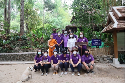 กิจกรรม Happy Society : จิตอาสาการจัดทำหลุมปุ๋ยหมัก และถวายจตุปัจจัย ณ วัดผาลาด (ภายใต้โครงการ Happy CPAC: องค์กรแห่งความสุข ประจำปีงบประมาณ พ.ศ. 2565)