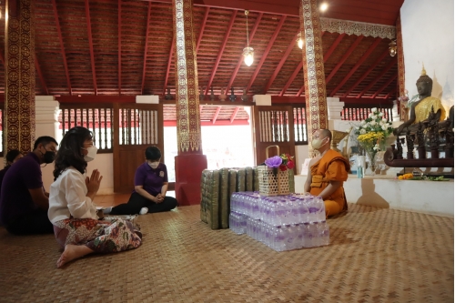 กิจกรรม Happy Society : จิตอาสาการจัดทำหลุมปุ๋ยหมัก และถวายจตุปัจจัย ณ วัดผาลาด (ภายใต้โครงการ Happy CPAC: องค์กรแห่งความสุข ประจำปีงบประมาณ พ.ศ. 2565)