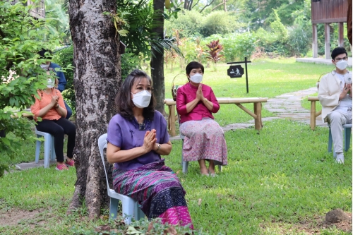 พิธีไหว้พระภูมิเจ้าที่เนื่องในเทศกาลปี๋ใหม่เมือง  2565