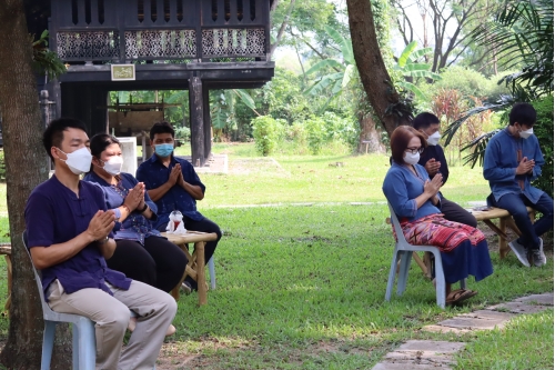 พิธีไหว้พระภูมิเจ้าที่เนื่องในเทศกาลปี๋ใหม่เมือง  2565