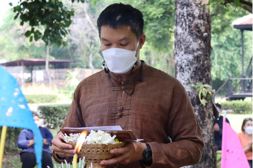 พิธีไหว้พระภูมิเจ้าที่เนื่องในเทศกาลปี๋ใหม่เมือง  2565