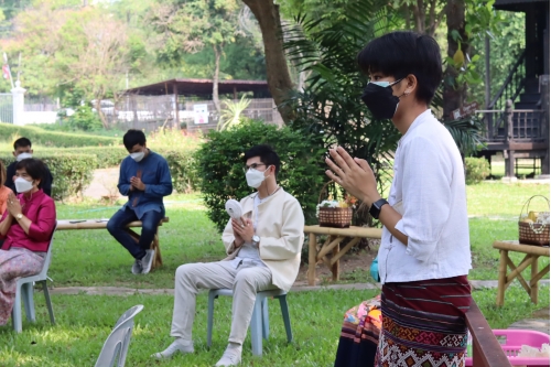 พิธีไหว้พระภูมิเจ้าที่เนื่องในเทศกาลปี๋ใหม่เมือง  2565