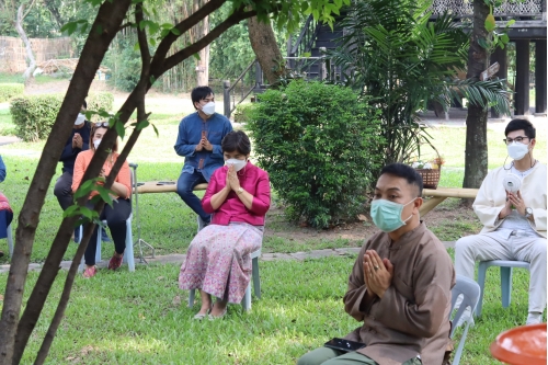 พิธีไหว้พระภูมิเจ้าที่เนื่องในเทศกาลปี๋ใหม่เมือง  2565