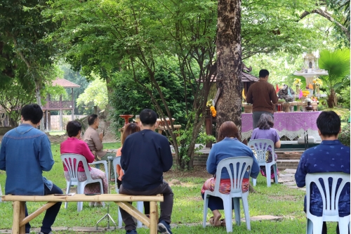 พิธีไหว้พระภูมิเจ้าที่เนื่องในเทศกาลปี๋ใหม่เมือง  2565