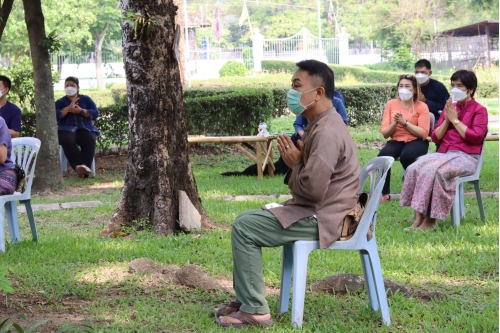 พิธีไหว้พระภูมิเจ้าที่เนื่องในเทศกาลปี๋ใหม่เมือง  2565