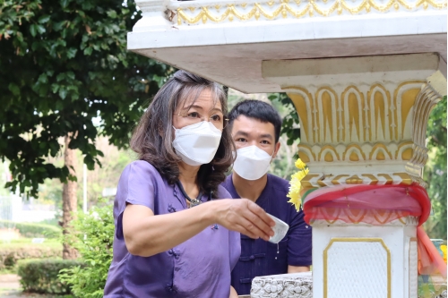 พิธีไหว้พระภูมิเจ้าที่เนื่องในเทศกาลปี๋ใหม่เมือง  2565