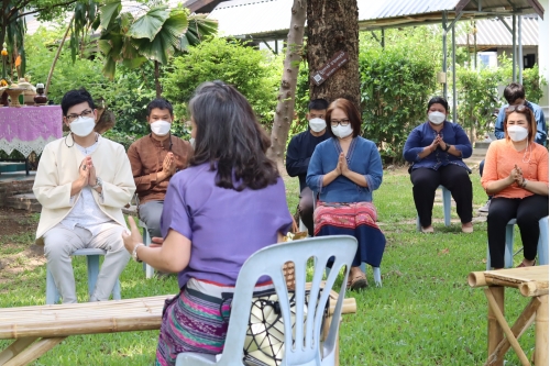 พิธีสระเกล้าดำหัวคณะผู้บริหารและบุคลากรผู้อาวุโส สำนักส่งเสริมศิลปวัฒนธรรม ประจำปี 2565