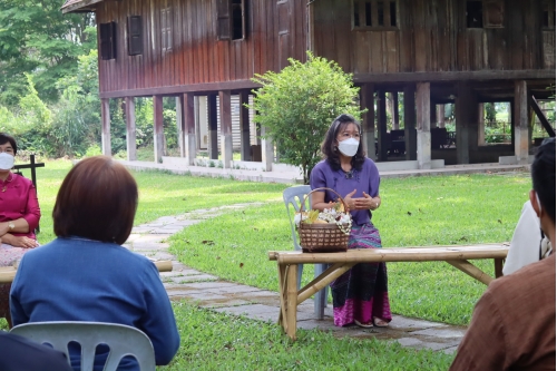 พิธีสระเกล้าดำหัวคณะผู้บริหารและบุคลากรผู้อาวุโส สำนักส่งเสริมศิลปวัฒนธรรม ประจำปี 2565