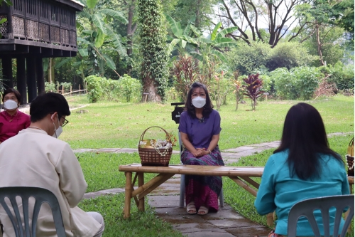 พิธีสระเกล้าดำหัวคณะผู้บริหารและบุคลากรผู้อาวุโส สำนักส่งเสริมศิลปวัฒนธรรม ประจำปี 2565