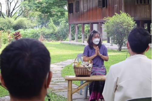 พิธีสระเกล้าดำหัวคณะผู้บริหารและบุคลากรผู้อาวุโส สำนักส่งเสริมศิลปวัฒนธรรม ประจำปี 2565