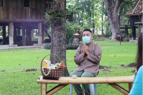 พิธีสระเกล้าดำหัวคณะผู้บริหารและบุคลากรผู้อาวุโส สำนักส่งเสริมศิลปวัฒนธรรม ประจำปี 2565