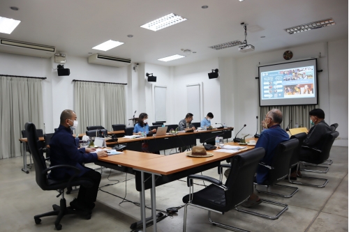 การประชุมคณะกรรมการอำนวยการประจำสำนักส่งเสริมศิลปวัฒนธรรม ครั้งที่ 1/2565 (20 พฤษภาคม 2565)