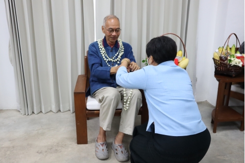 พิธีสระเกล้าดำหัวคณะกรรมการอำนวยการประจำสำนักส่งเสริมศิลปวัฒนธรรม ประจำปี 2565