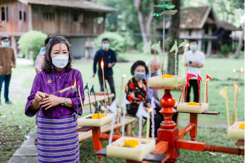 พิธีทำบุญวันคล้ายวันสถาปนาสำนักส่งเสริมศิลปวัฒนธรรม ครบรอบ 30 ปี