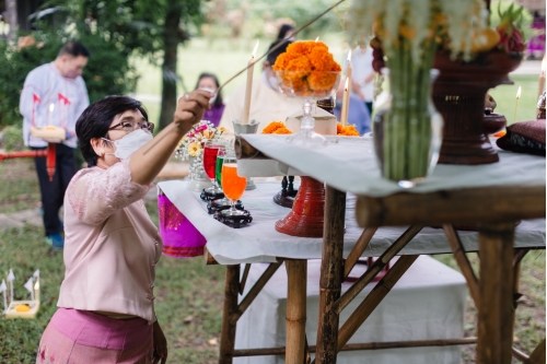 พิธีทำบุญวันคล้ายวันสถาปนาสำนักส่งเสริมศิลปวัฒนธรรม ครบรอบ 30 ปี