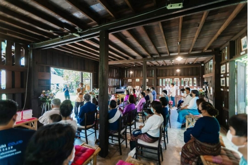 พิธีมอบโล่ประกาศเกียรติคุณเฮือนต้นแบบในการอนุรักษ์ฟื้นฟูเฮือนโบราณ