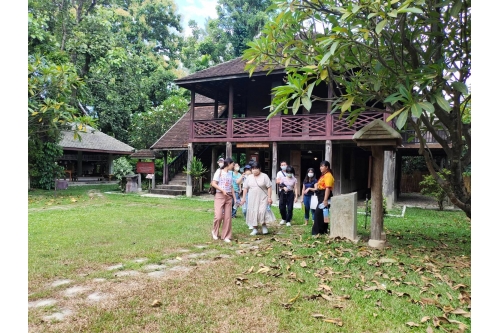 นักศึกษาจาก National Chengchi University (NCCU) เข้าทัศนศึกษาเเหล่งเรียนรู้วิถีชีวิตวัฒนธรรมล้านนา 